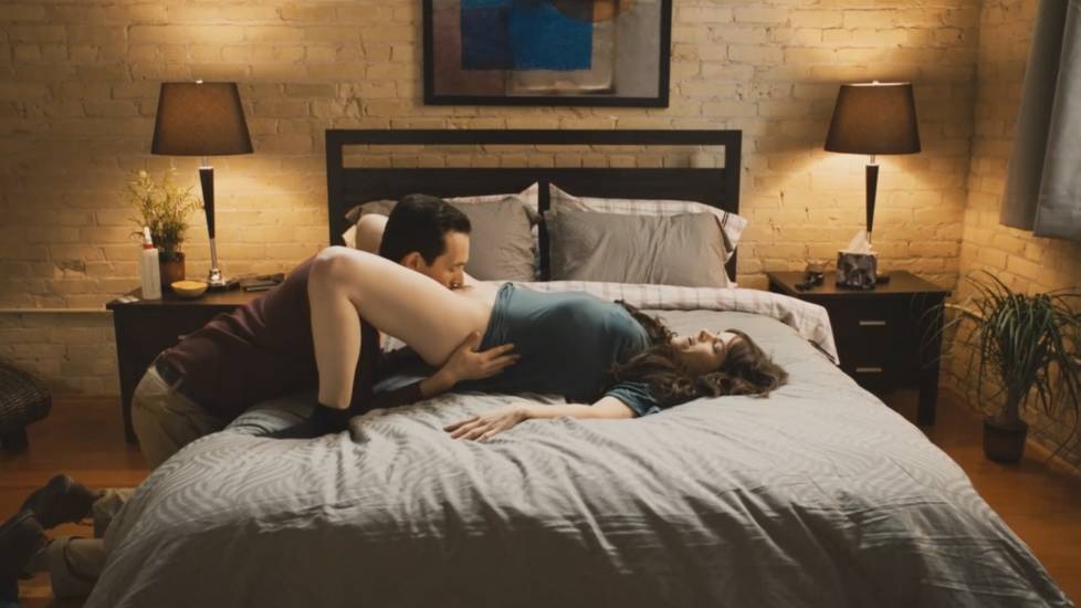 Emily Hampshire Nude Sex Scene In My Awkward Sexual Adventure Movie