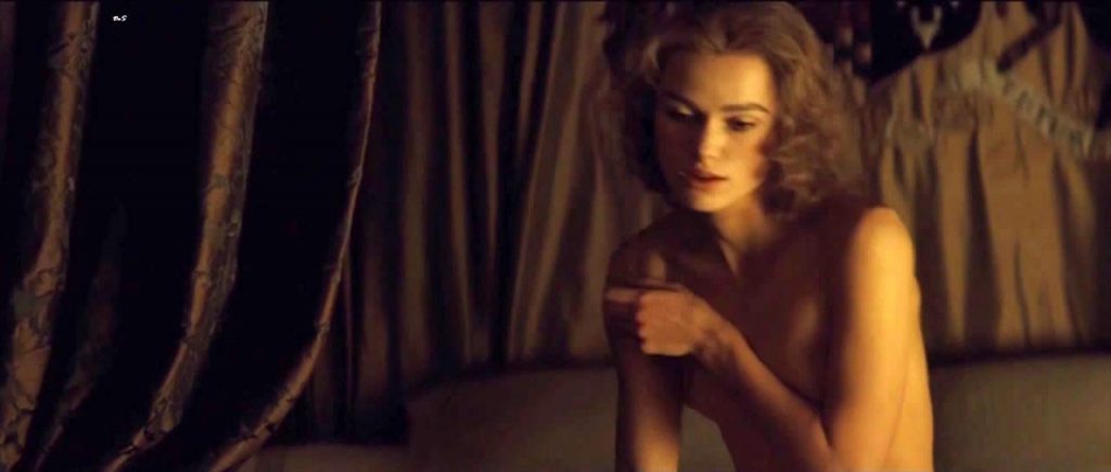 Keira Knightley topless scene