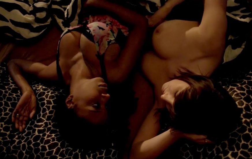 Isidora Goreshter And Shanola Hampton Lesbians Oral Sex In Shameless Series