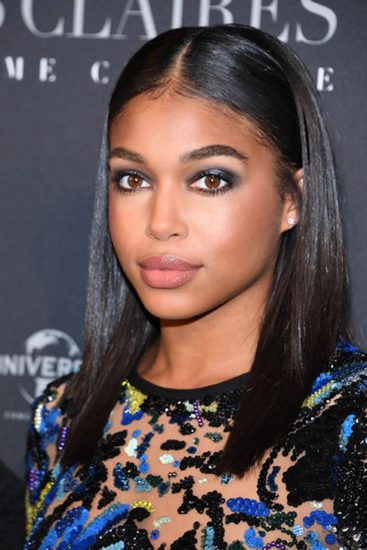 Lori Harvey on the red carpet